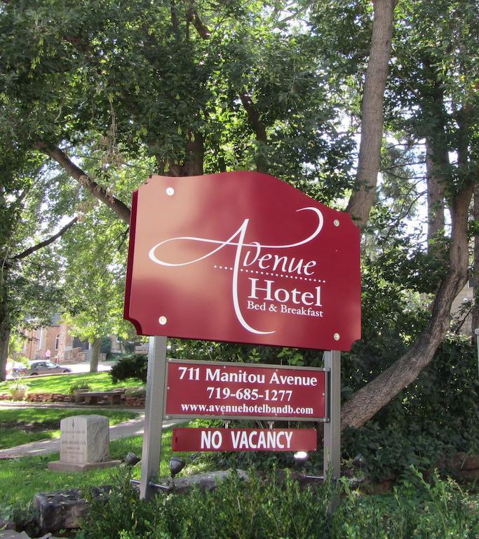 Avenue Hotel Bed And Breakfast Маниту-Спрингс Экстерьер фото